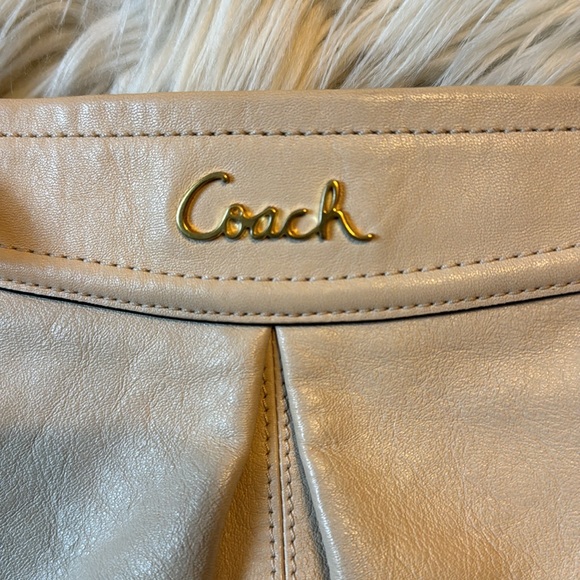 Coach Ashley Putty Stone leather bag - Picture 2 of 8